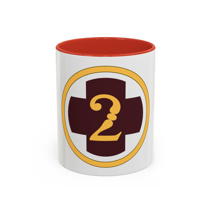 2 Medical Brigade (U.S. Army) Accent Coffee Mug