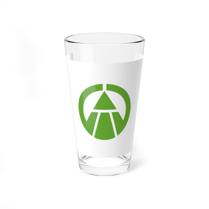 Flag of Hirukawa Niigata 1975-2005 (Japan) Pint Glass 16oz