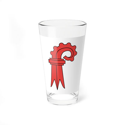Flag of Canton of Basel Land (Switzerland) Pint Glass 16oz