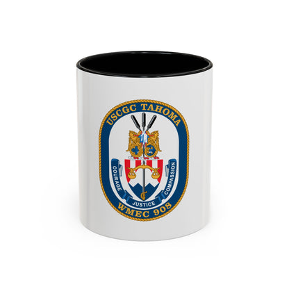 USCGC Tahoma WMEC 908 (U.S. Coast Guard) Accent Coffee Mug