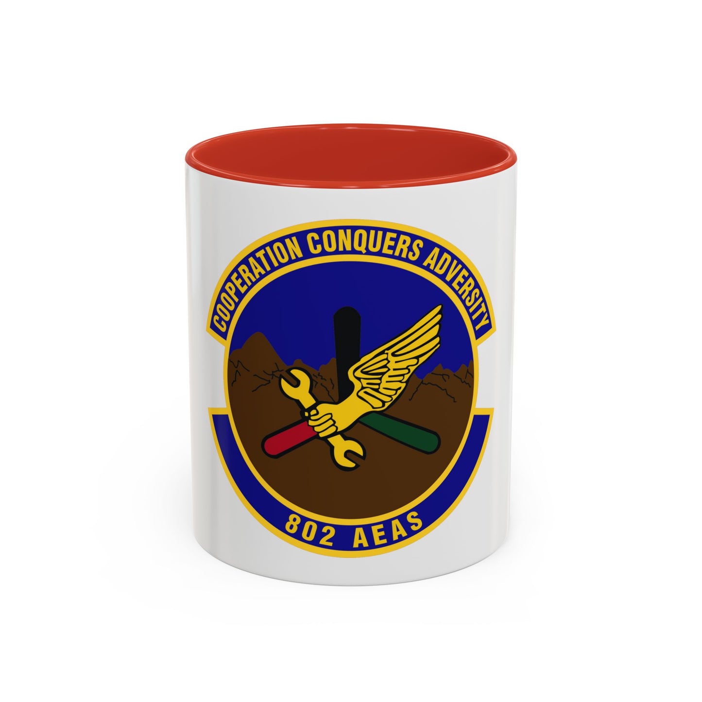 802d Air Expeditionary Advisory Squadron (U.S. Air Force) Accent Coffee Mug