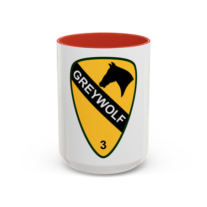 3rd Brigade Combat Team 1st Cavalry Division (U.S. Army) Accent Coffee Mug