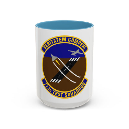 773 Test Squadron AFMC (U.S. Air Force) Accent Coffee Mug