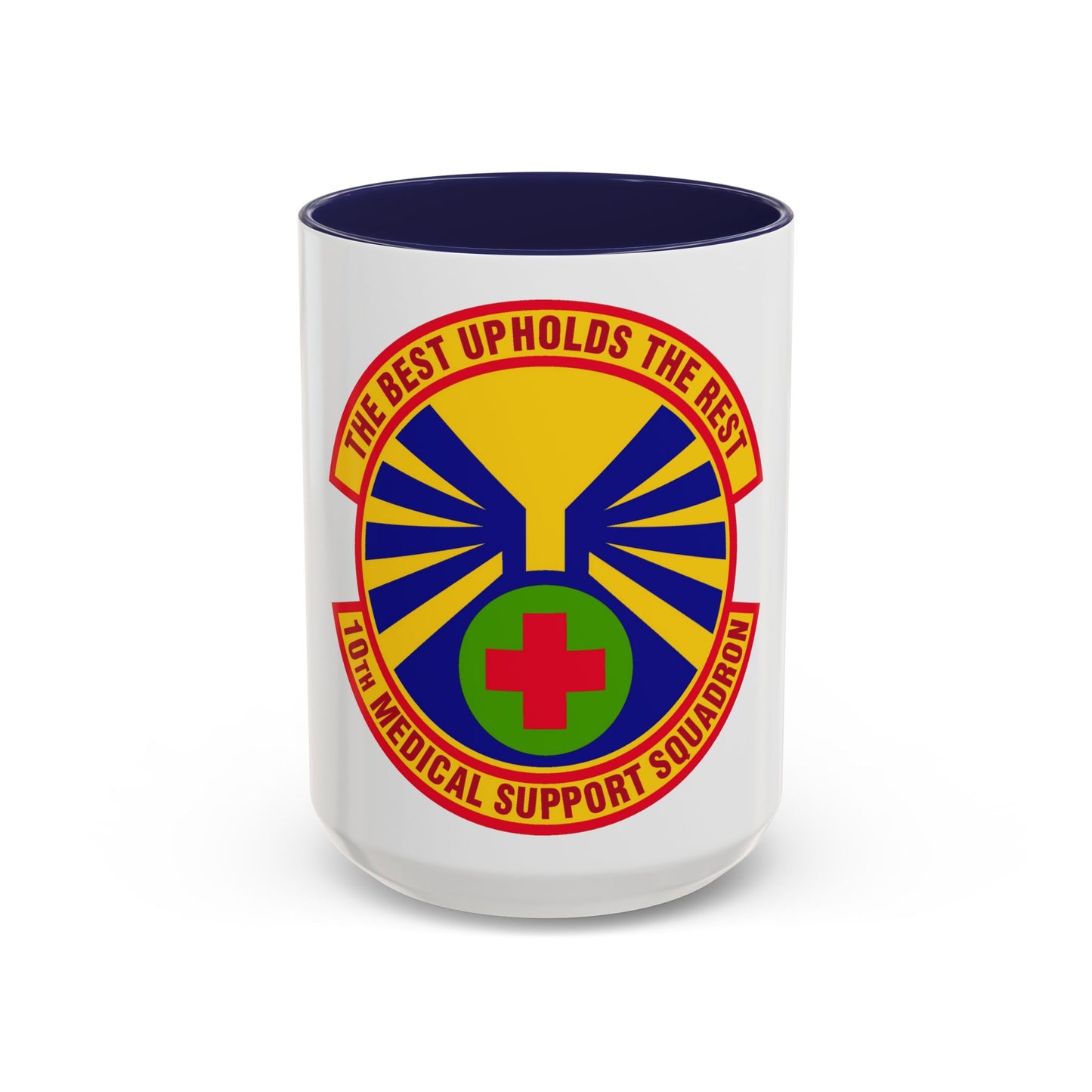 10th Medical Support Squadron (U.S. Air Force) Accent Coffee Mug