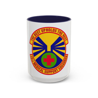 10th Medical Support Squadron (U.S. Air Force) Accent Coffee Mug