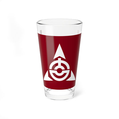 Flag of Yoshioka Gunma (Japan) Pint Glass 16oz