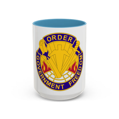 353 Civil Affairs Command 2 (U.S. Army) Accent Coffee Mug