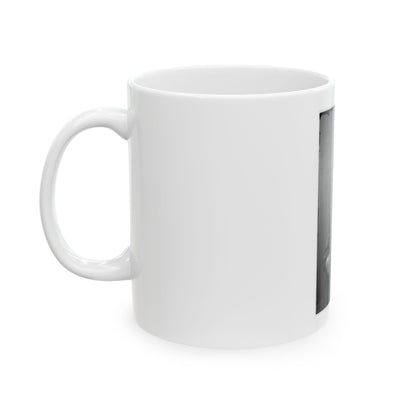 Portrait Of Brig. Gen. Joseph R. Anderson, Officer Of The Confederate Army (U.S. Civil War) White Coffee Mug