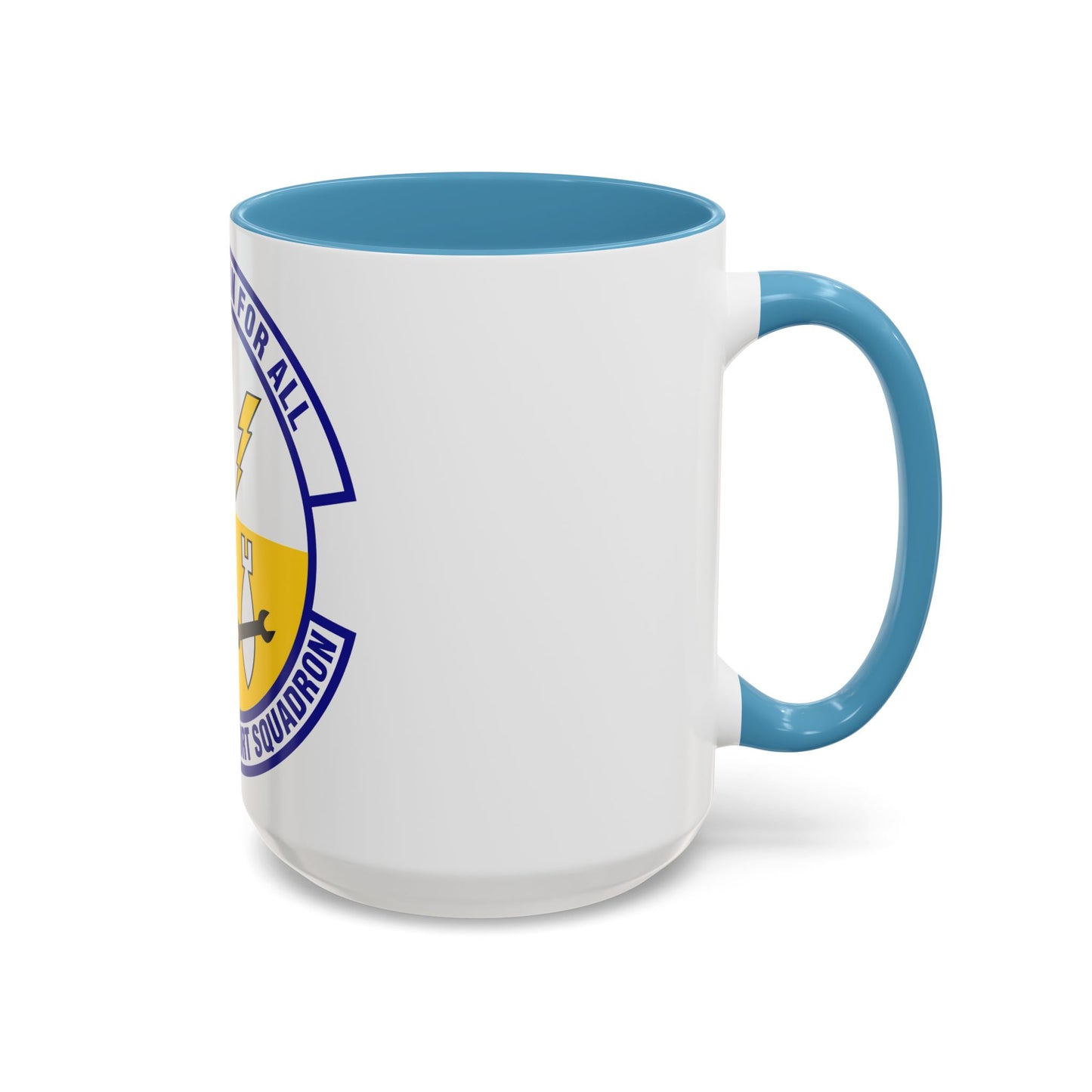 633d Force Support Squadron (U.S. Air Force) Accent Coffee Mug