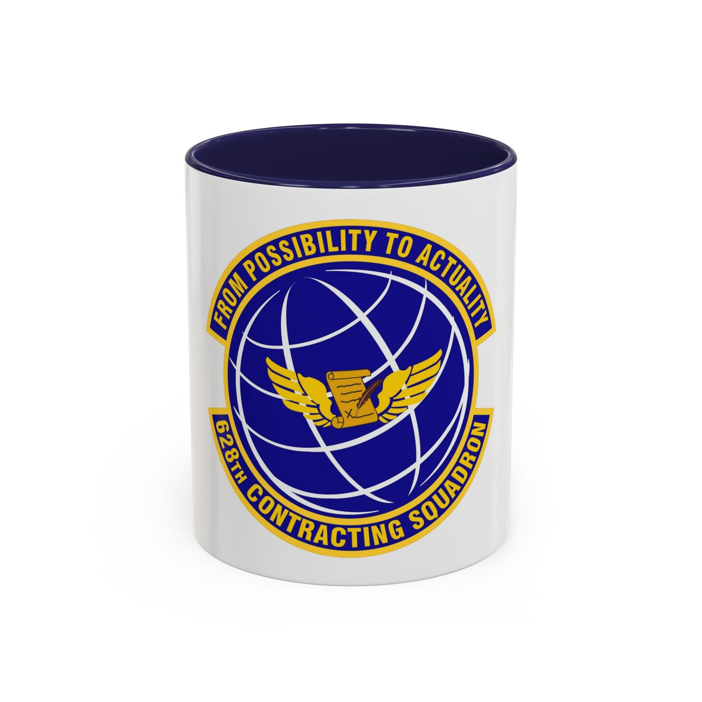 628th Contracting Squadron (U.S. Air Force) Accent Coffee Mug