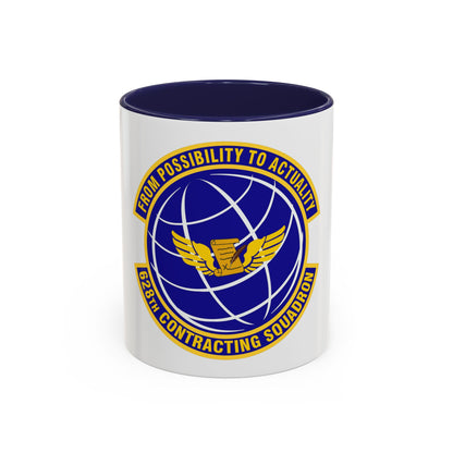 628th Contracting Squadron (U.S. Air Force) Accent Coffee Mug