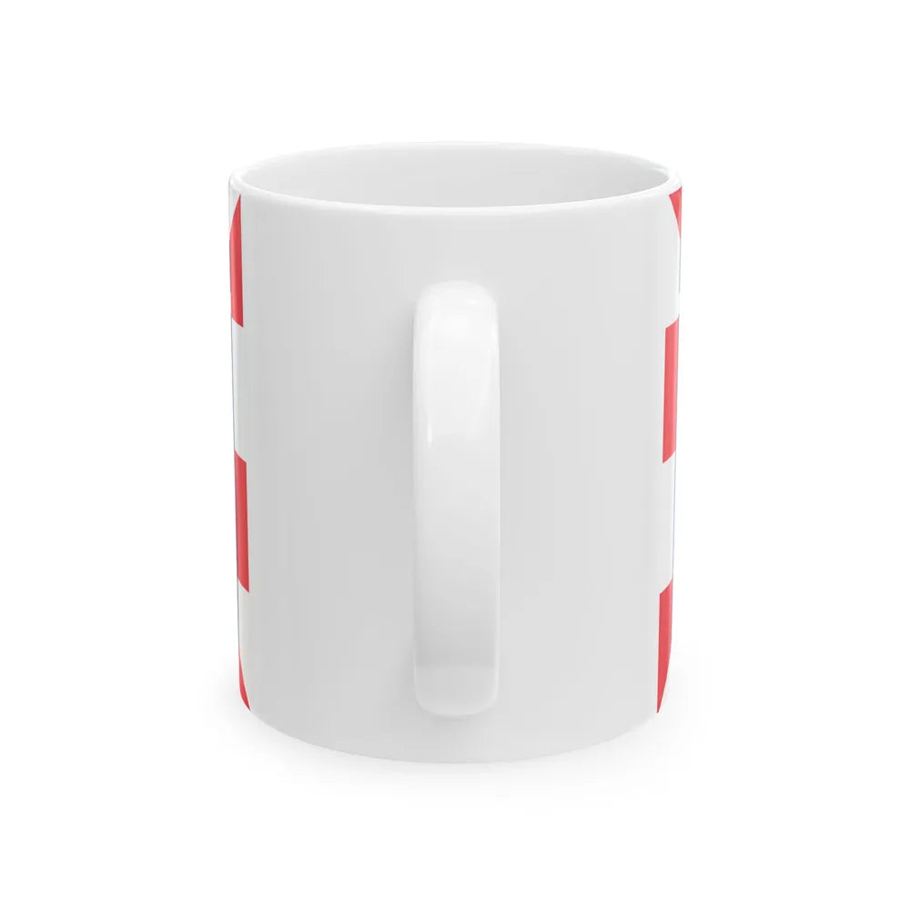 Flag of Centre Val de Loire France 2 - White Coffee Mug-Go Mug Yourself