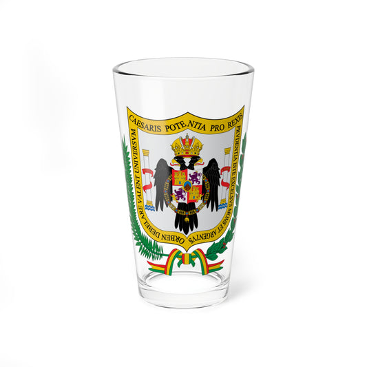 Escudo de Potosí (Bolivia) (Coat of Arms) Pint Glass 16oz