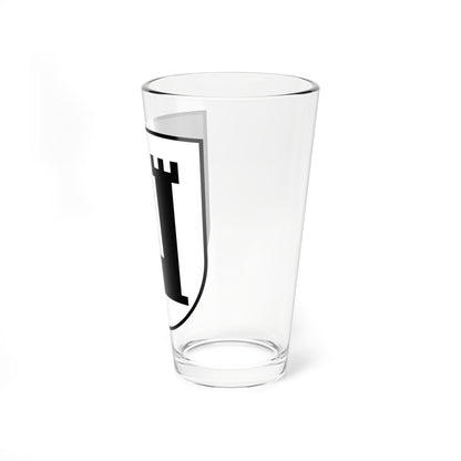 Coat of arms of Ufhusen (Switzerland) (Coat of Arms) Pint Glass 16oz