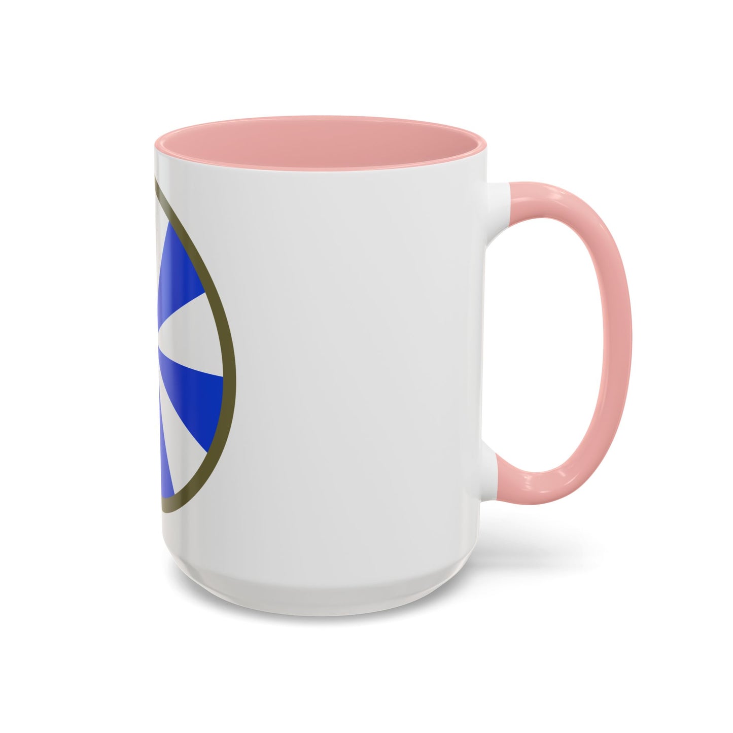 US 11th Infantry Division (U.S. Army) Accent Coffee Mug