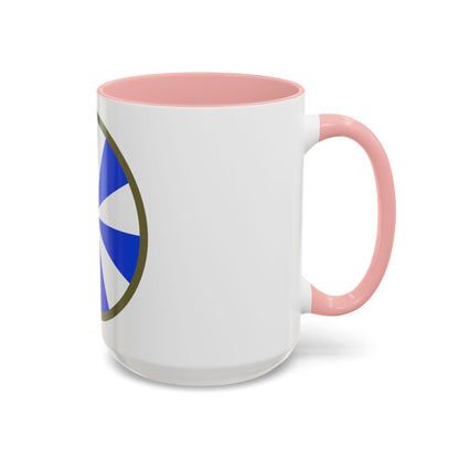 US 11th Infantry Division (U.S. Army) Accent Coffee Mug