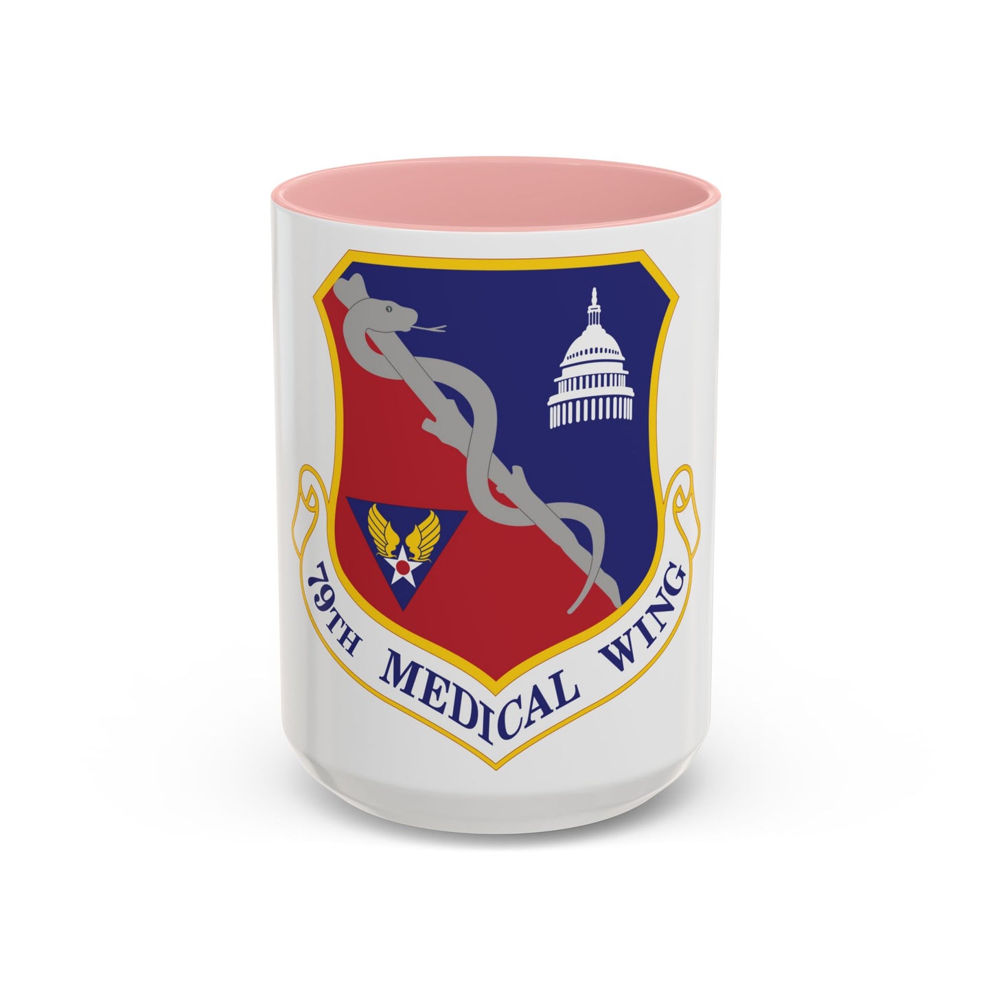 79th Medical Wing (U.S. Air Force) Accent Coffee Mug