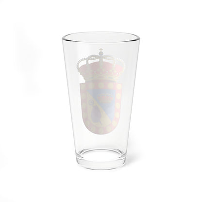 Escudo de Abia de la Obispalía Cuenca (Spain) (Coat of Arms) Pint Glass 16oz