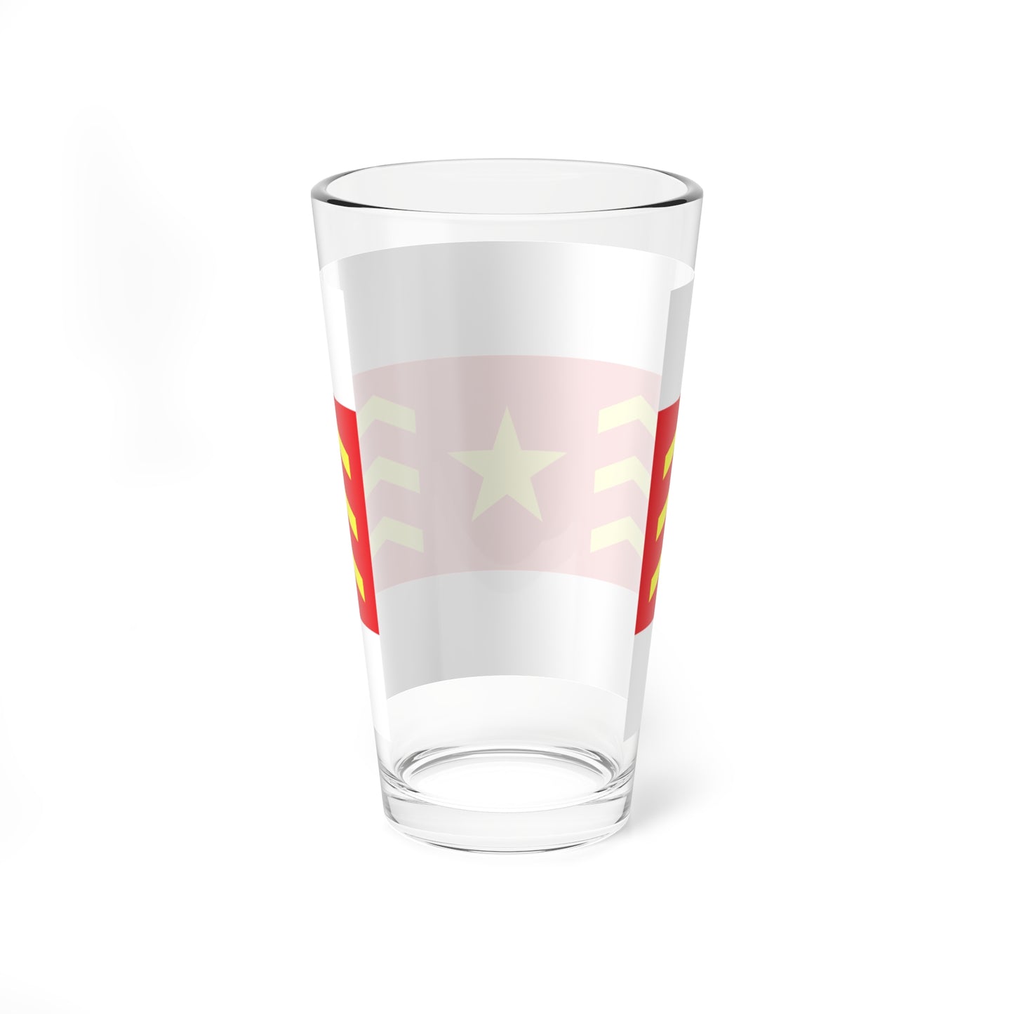 House Flag of COSCO 1960 - 1993 (China) Pint Glass 16oz