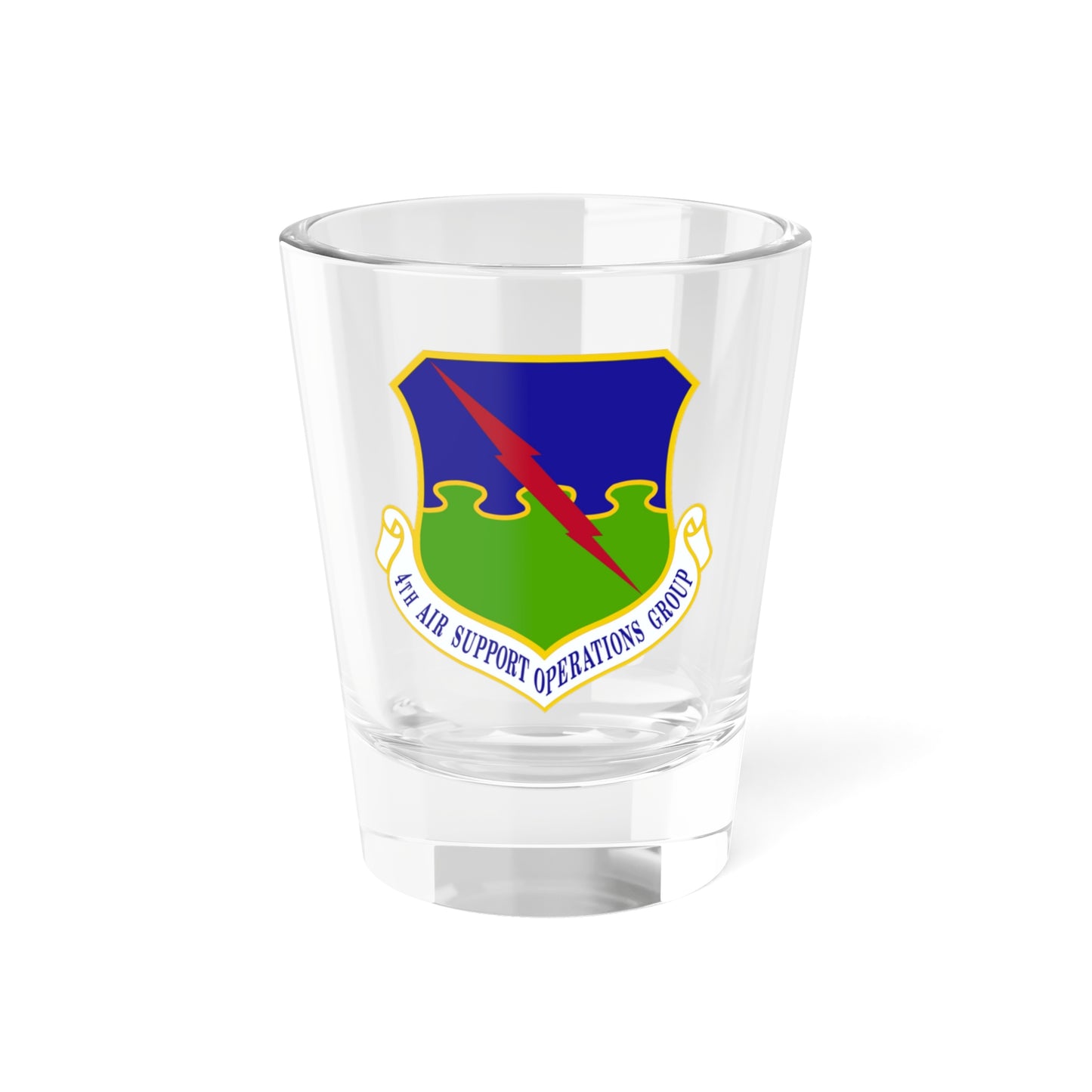 4 Air Support Operations Group USAFE (U.S. Air Force) Shot Glass 1.5oz