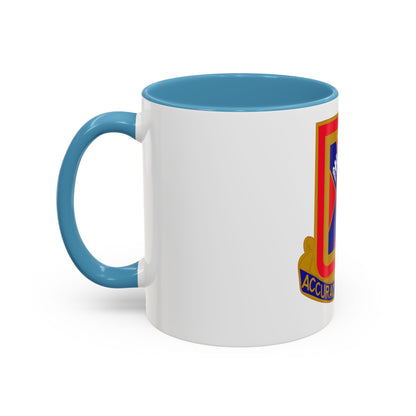 987th Field Artillery Battalion (U.S. Army) Accent Coffee Mug