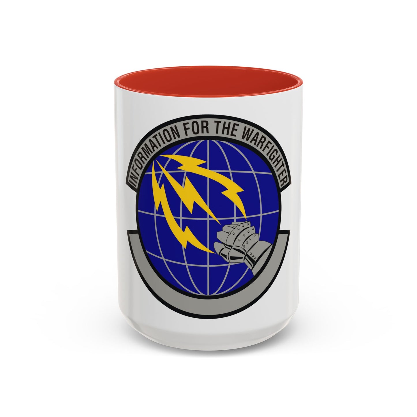 50 Communications Squadron USSF (U.S. Air Force) Accent Coffee Mug
