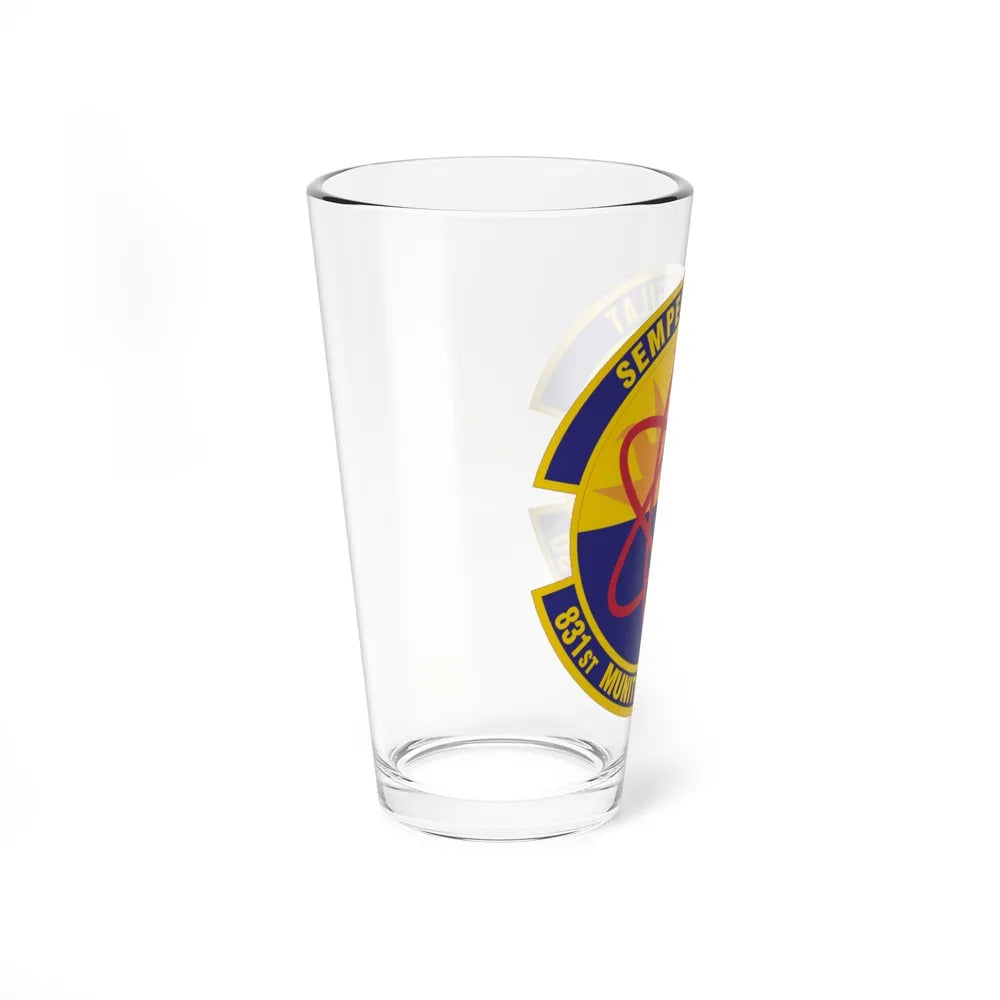 831st Munitions Support Squadron (U.S. Air Force) Pint Glass 16oz-Go Mug Yourself