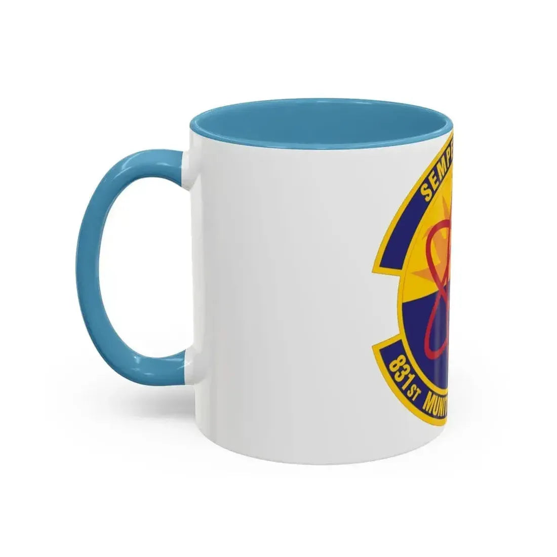 831st Munitions Support Squadron (U.S. Air Force) Accent Coffee Mug - Go Mug Yourself
