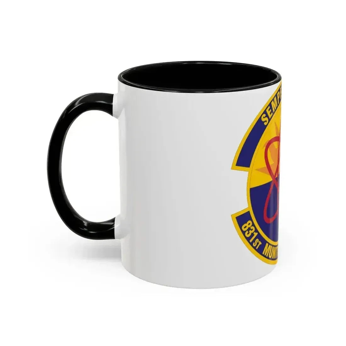 831st Munitions Support Squadron (U.S. Air Force) Accent Coffee Mug - Go Mug Yourself