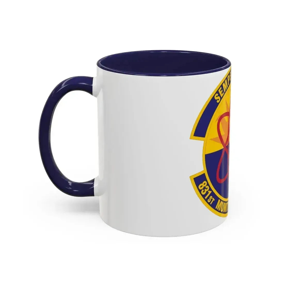 831st Munitions Support Squadron (U.S. Air Force) Accent Coffee Mug - Go Mug Yourself