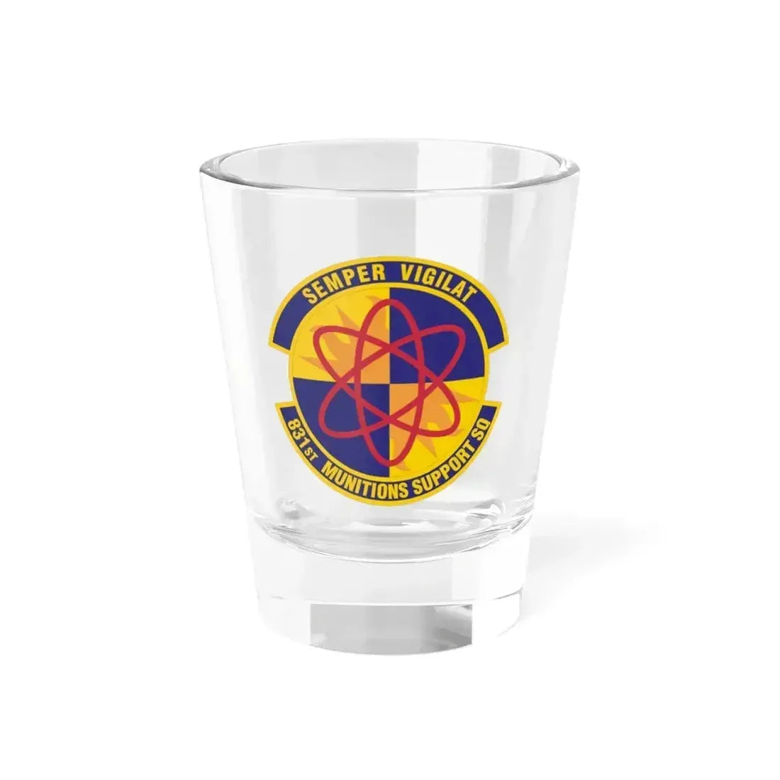 831st Munitions Support Squadron (U.S. Air Force) Shot Glass 1.5oz 1.5oz - Go Mug Yourself