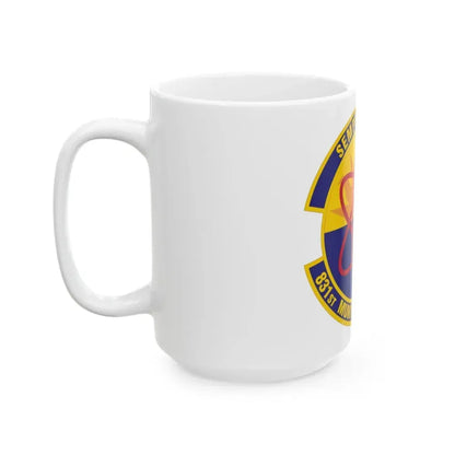 831st Munitions Support Squadron (U.S. Air Force) White Coffee Mug - Go Mug Yourself
