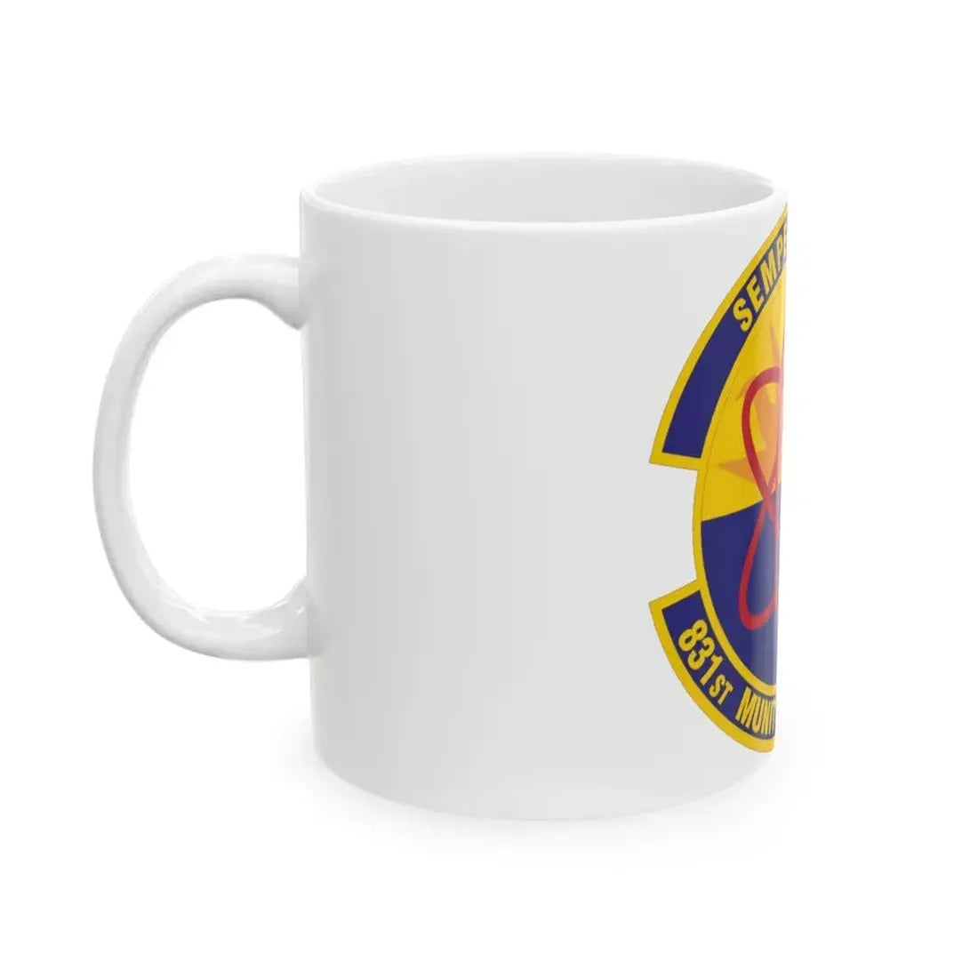 831st Munitions Support Squadron (U.S. Air Force) White Coffee Mug - Go Mug Yourself