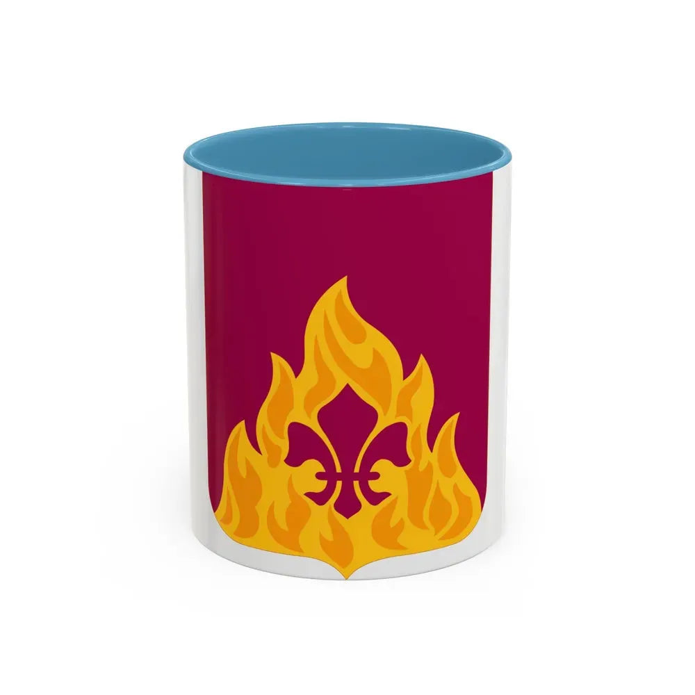832 Ordnance Battalion 2 (U.S. Army) Accent Coffee Mug 11oz Light Blue - Go Mug Yourself