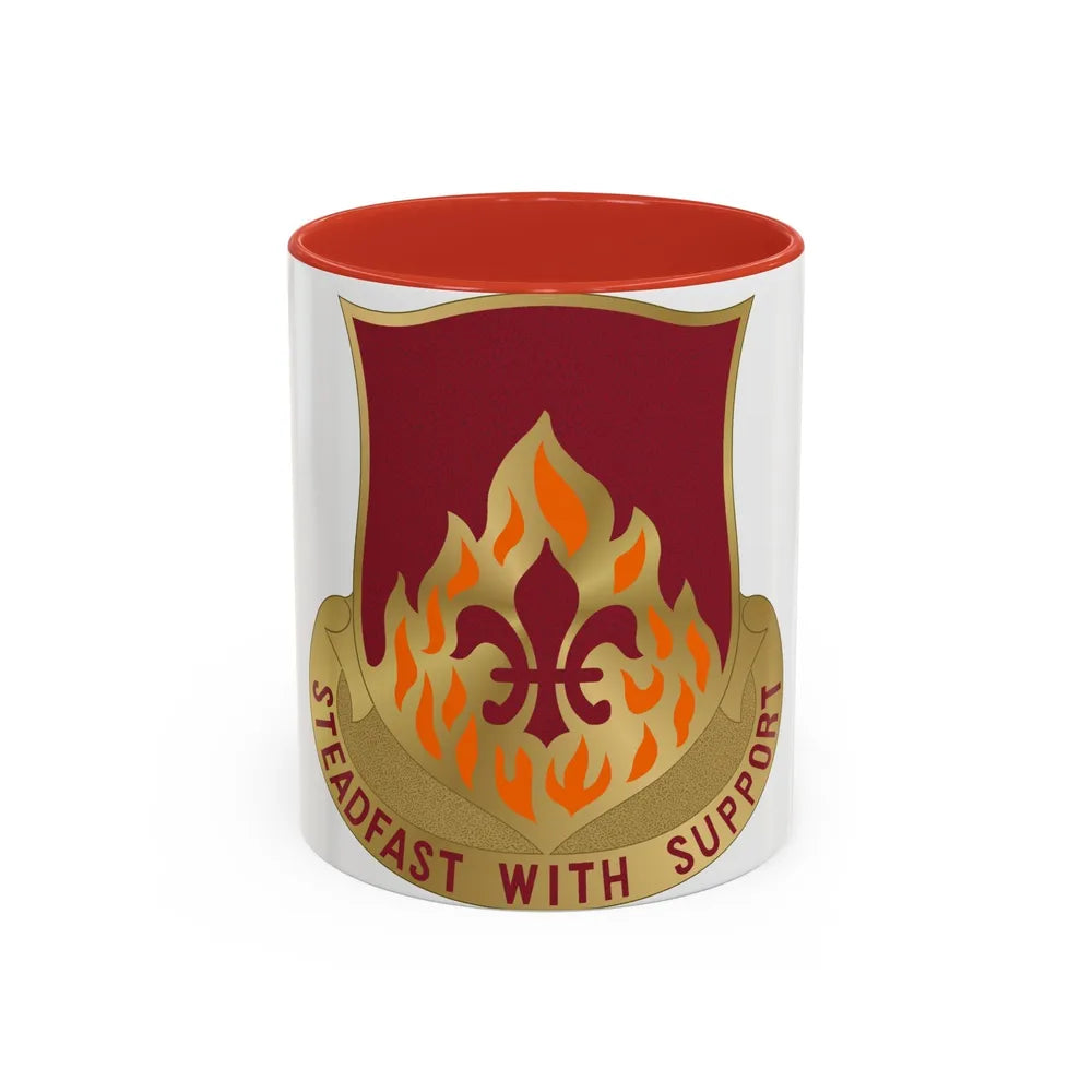 832 Ordnance Battalion (U.S. Army) Accent Coffee Mug-11oz-Red-Go Mug Yourself