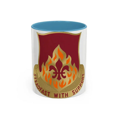 832 Ordnance Battalion (U.S. Army) Accent Coffee Mug 11oz Light Blue - Go Mug Yourself