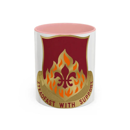 832 Ordnance Battalion (U.S. Army) Accent Coffee Mug 11oz Pink - Go Mug Yourself