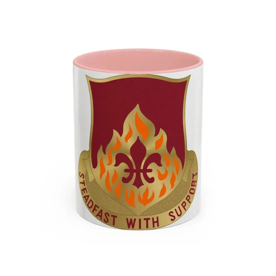 832 Ordnance Battalion (U.S. Army) Accent Coffee Mug 11oz Pink - Go Mug Yourself