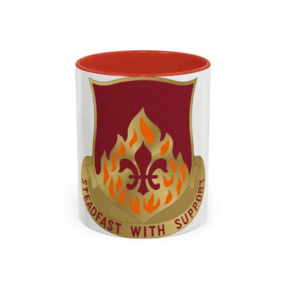 832 Ordnance Battalion (U.S. Army) Accent Coffee Mug 11oz Red - Go Mug Yourself