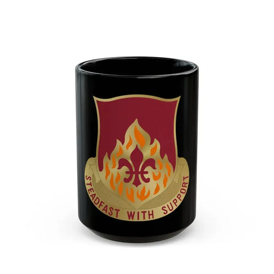 832 Ordnance Battalion (U.S. Army) Black Coffee Mug 15oz - Go Mug Yourself