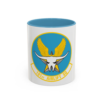 181 Airlift Squadron (U.S. Air Force) Accent Coffee Mug
