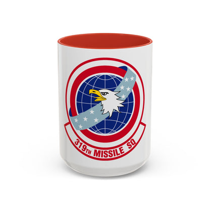 319 Missile Squadron AFGSC (U.S. Air Force) Accent Coffee Mug