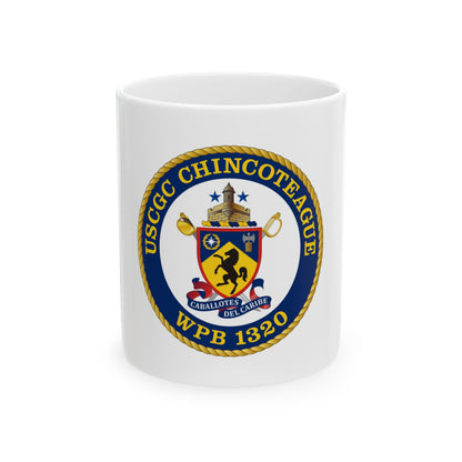 USCGC Chincoteague WPB 1320 (U.S. Coast Guard) White Coffee Mug