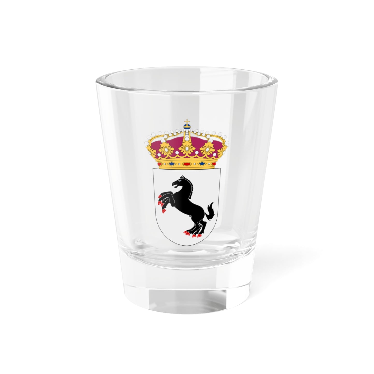 HMS Sleipner vapen (Sweden) (Coat of Arms) Shot Glass 1.5oz