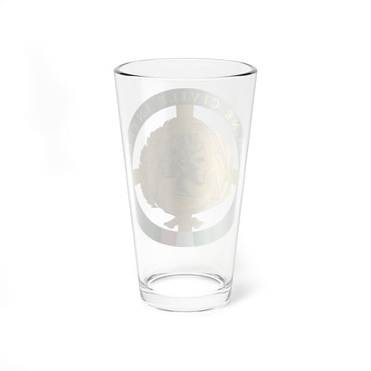 Distintivo amm.ne civile interno (Italy) (Coat of Arms) Pint Glass 16oz