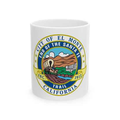 Seal of El Monte California - White Coffee Mug