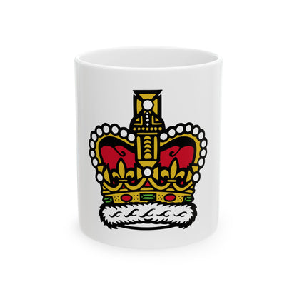Canadian Crown - White Coffee Mug