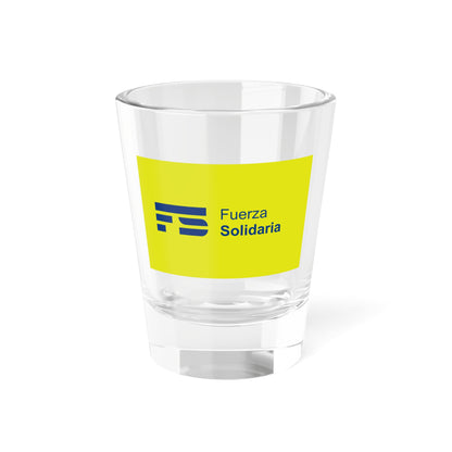 Flag of Solidarity Force (El Salvador) Shot Glass 1.5oz