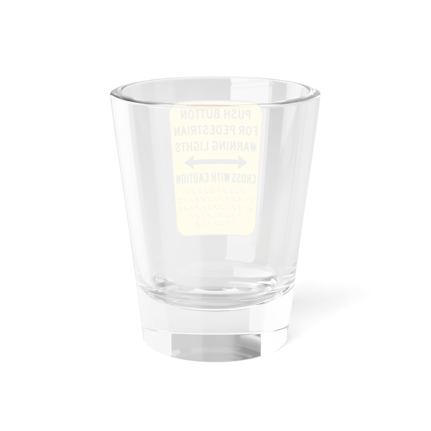 MUTCD-CA R62E (California) (Road Sign) Shot Glass 1.5oz