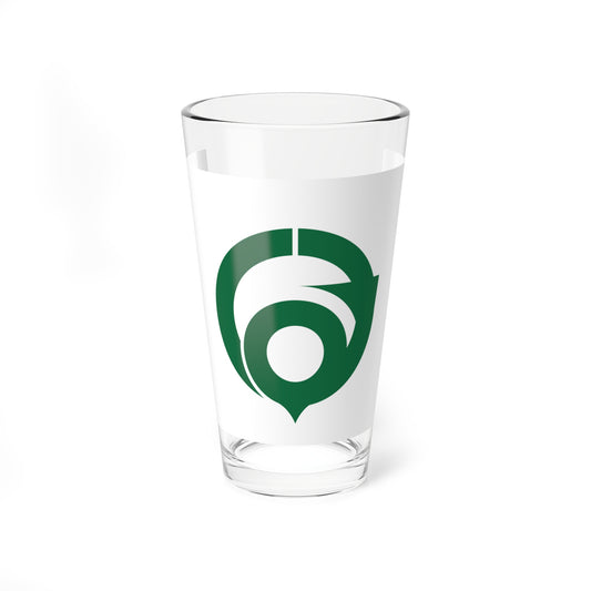 Flag of Hannan Osaka (Japan) Pint Glass 16oz